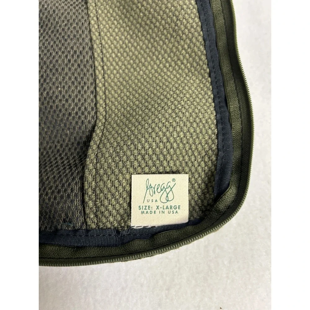 Cottagecore Gregg USA XL Olive Green Tapestry Fruit Bible Cover Organizer Bag